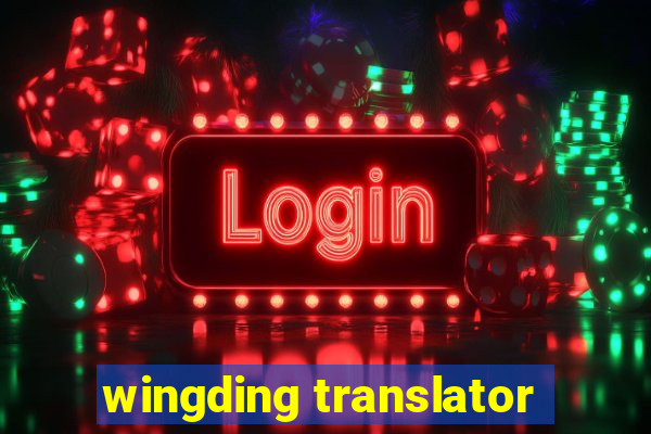 wingding translator